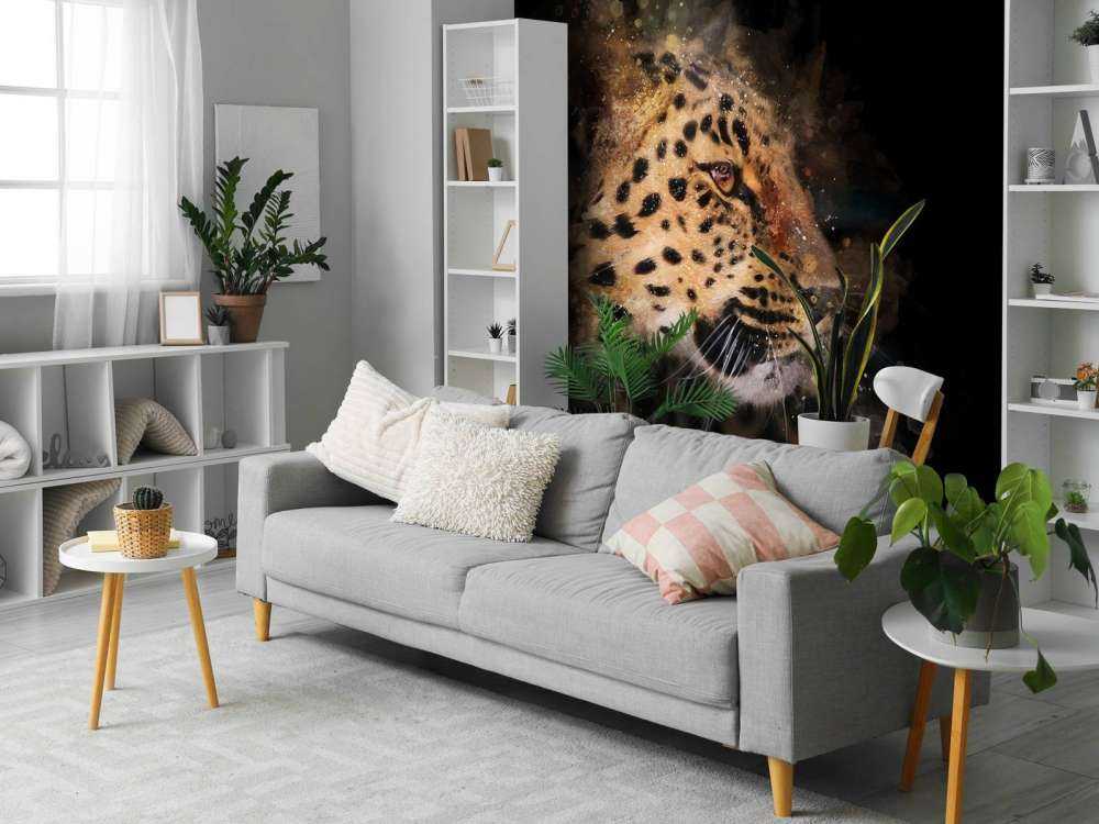 Lackierter Leopard