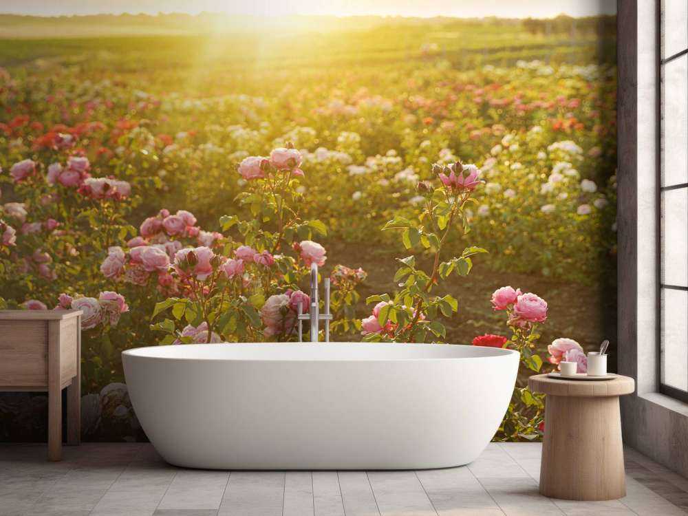 Feld voller Rosen