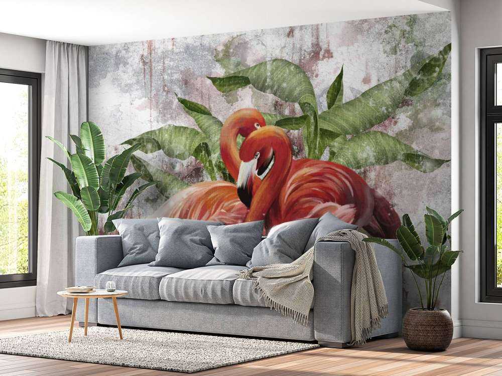 Flamingo Liebesduett
