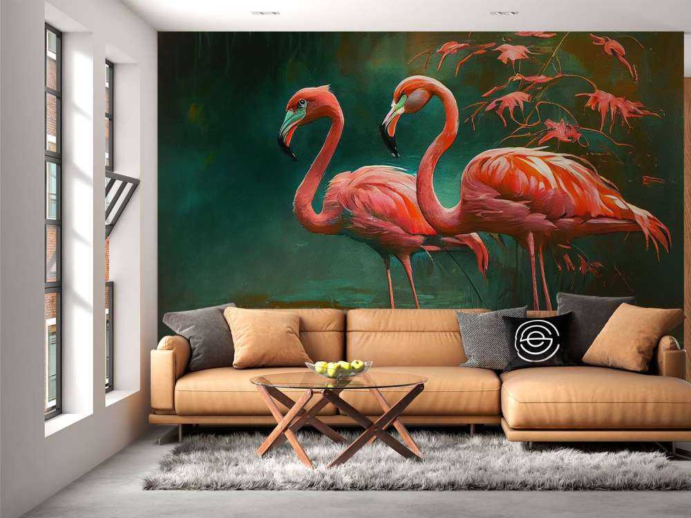 Flamingo Flüsterndes Wasser