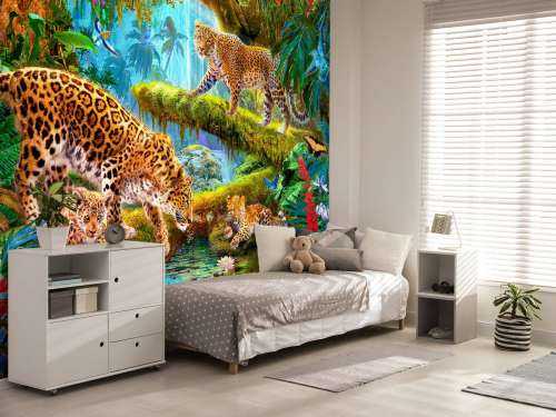 Leopards family
