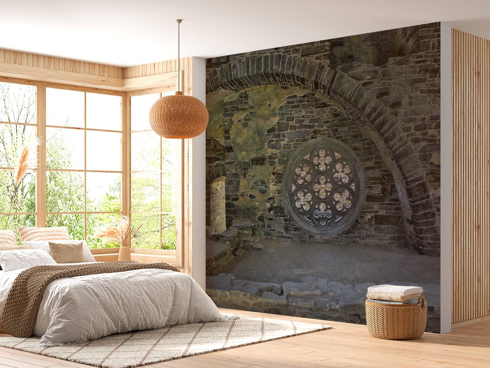 Gotische Fenster - Fototapete, image size:1600x1200