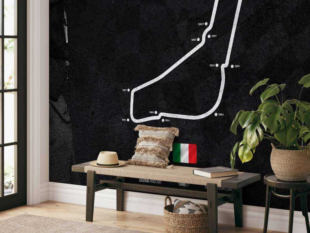 Formel 1 Strecke - Rennstrecke von Monza - Italien