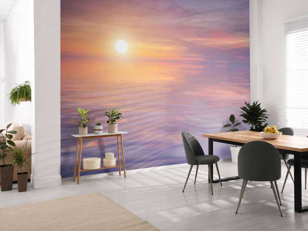 Lila Sonnenuntergang