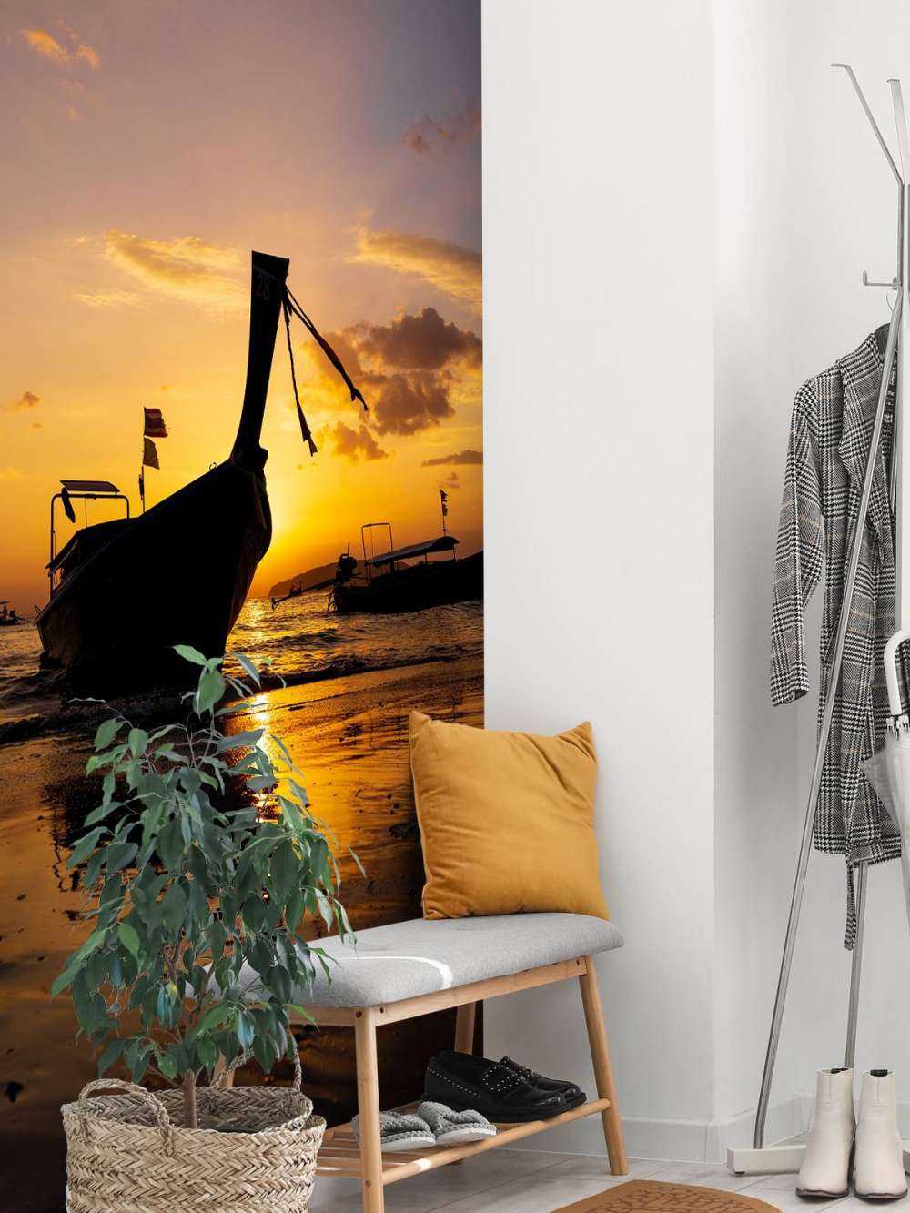Traditionelles Longtailboot
