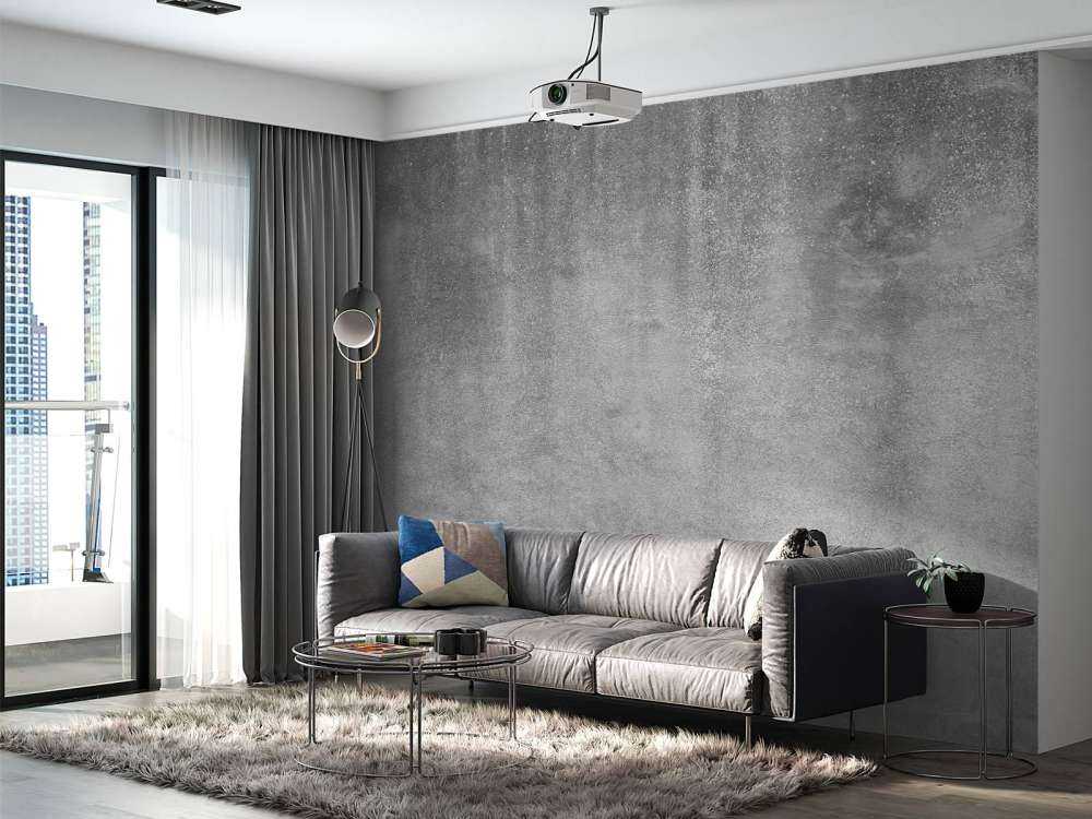 Detaillierter grauer Beton