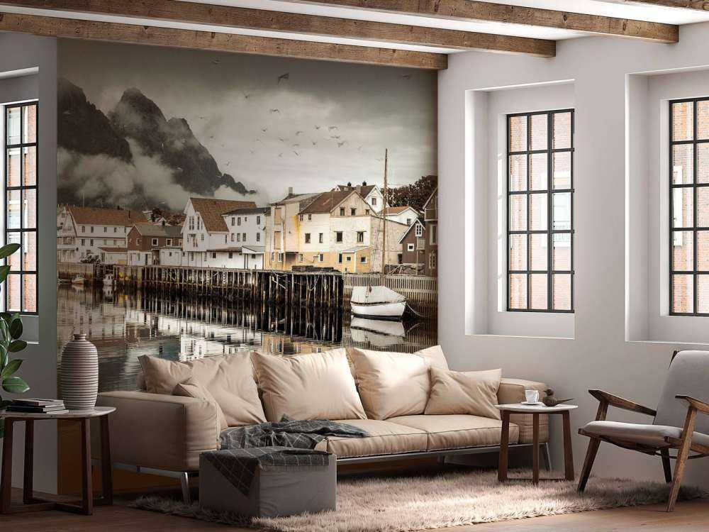 Fischerdorf auf den Lofoten
