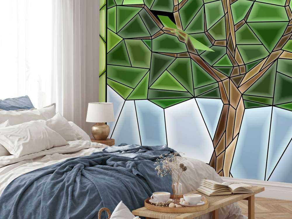 Mosaik eines Baumes