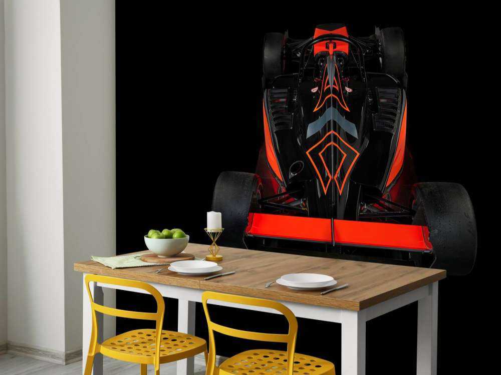 Formula 3 - Rear view - dark