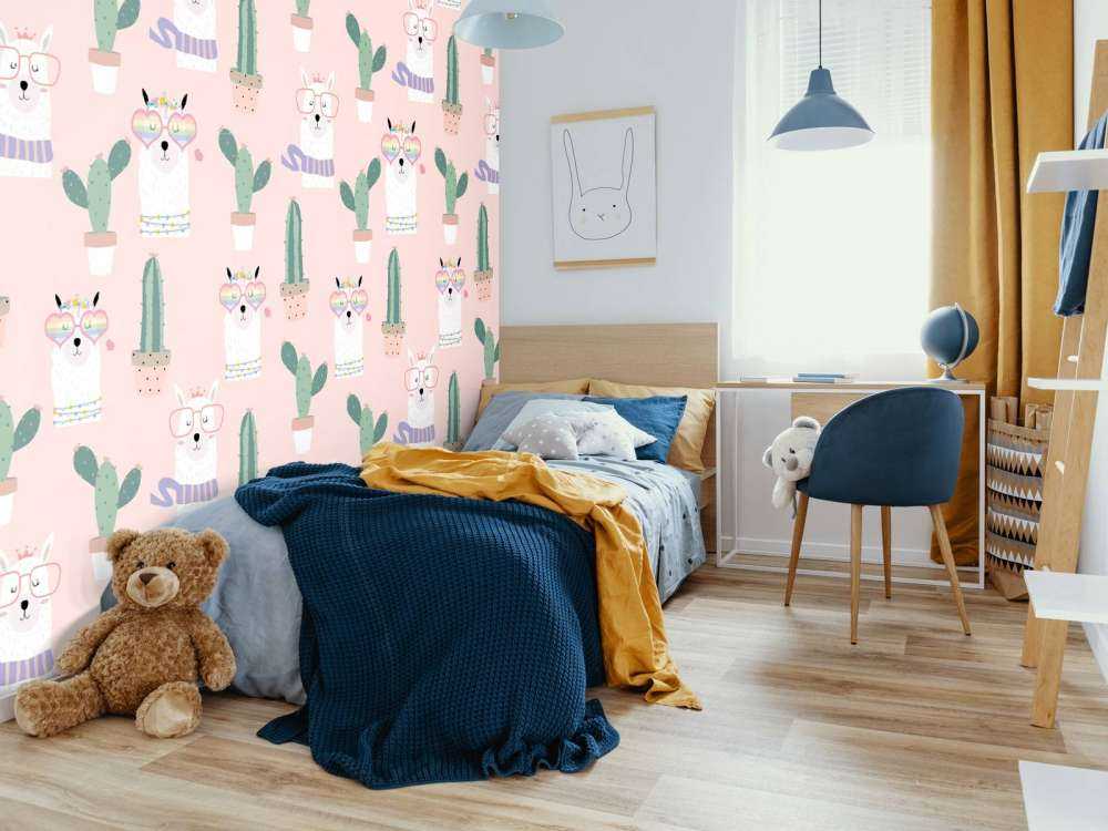 Kakteen und Lamas