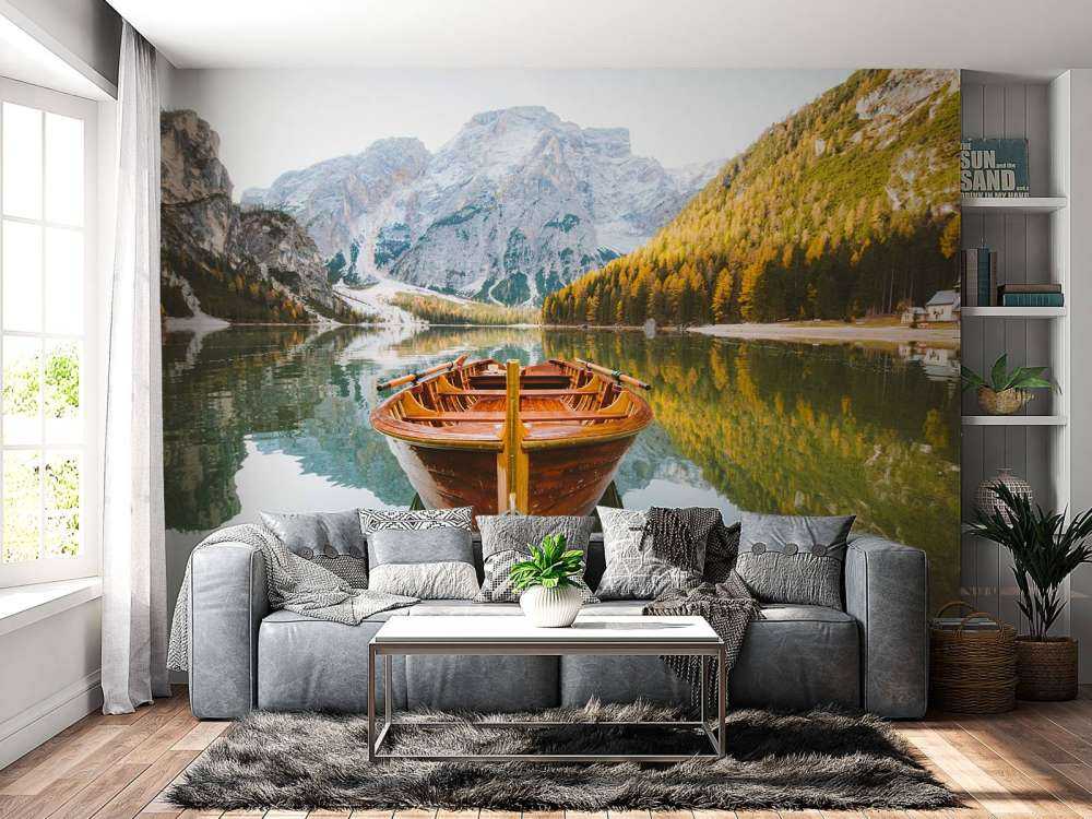 Ruderboot im See