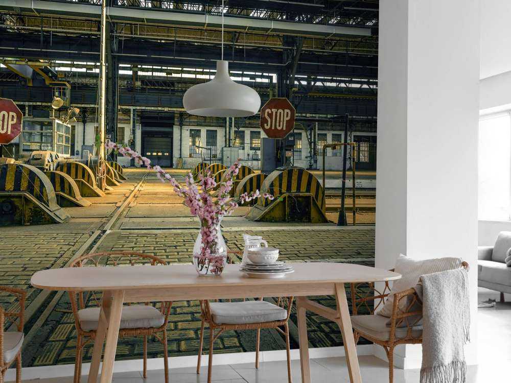 Verlassene Industriehalle