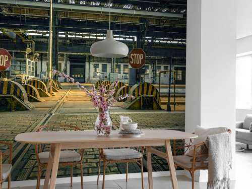 Verlassene Industriehalle