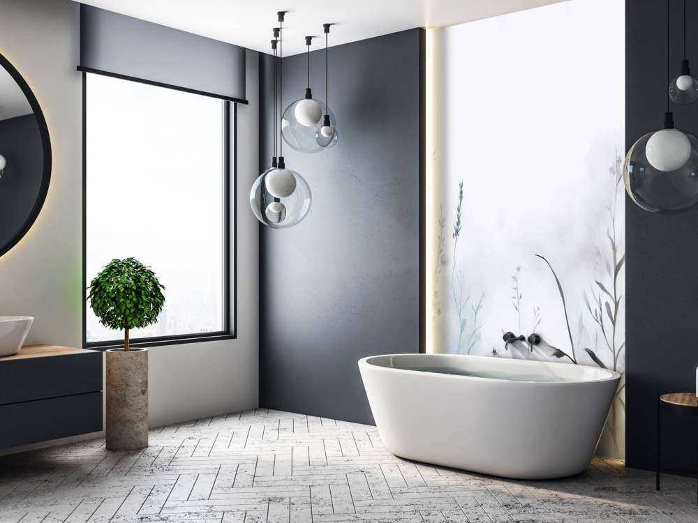 Morgensilenz Sanftes Blau