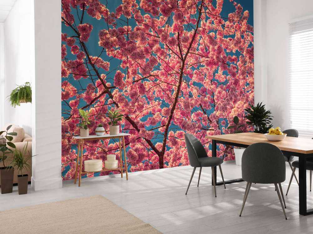 Leuchtend rosa Blüten