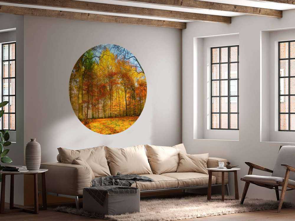 Buntes Waldpanorama