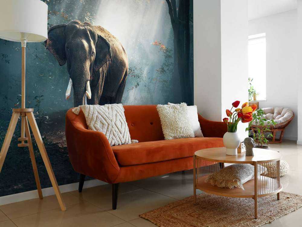 Elefant im Dschungel