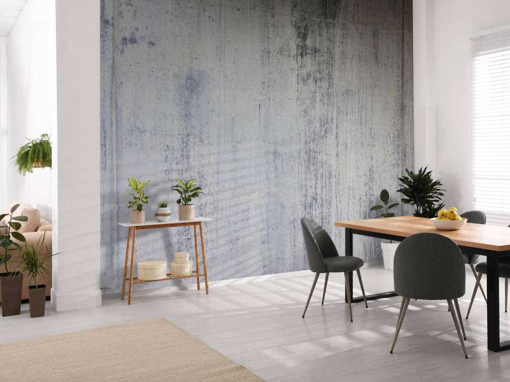 Beton mit Linien