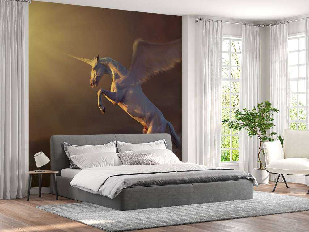 Einhorn mit Flügeln