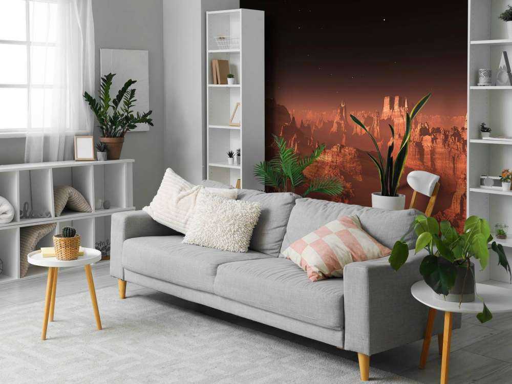 Sonnenuntergang auf dem Mars
