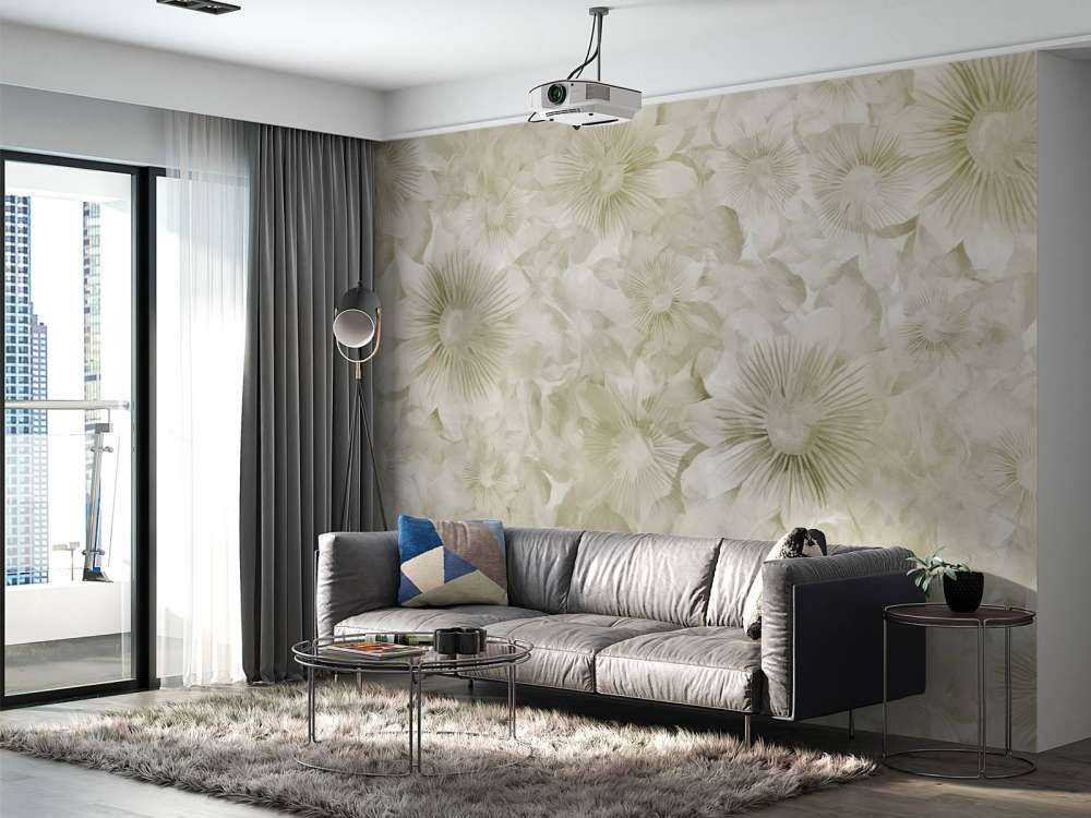 Botanische Aquarell-Eleganz Warmes Sand