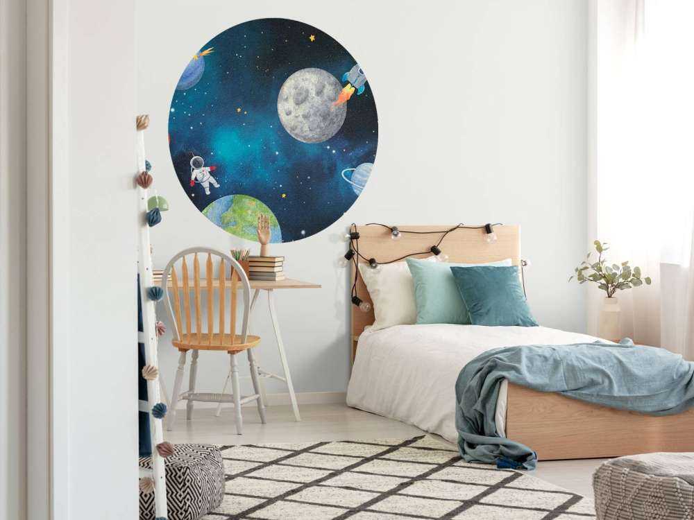 Stelläres Abenteuer in Nachtblau