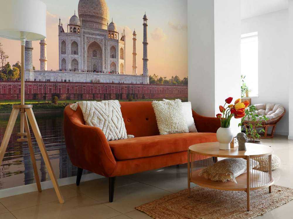 Taj Mahal am Vormittag
