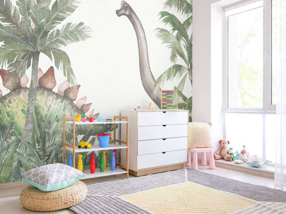 Dinosaurier im Dschungel