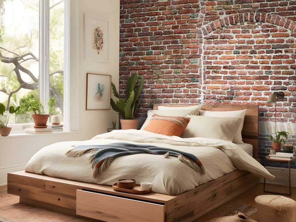 Alte gerissene Wand