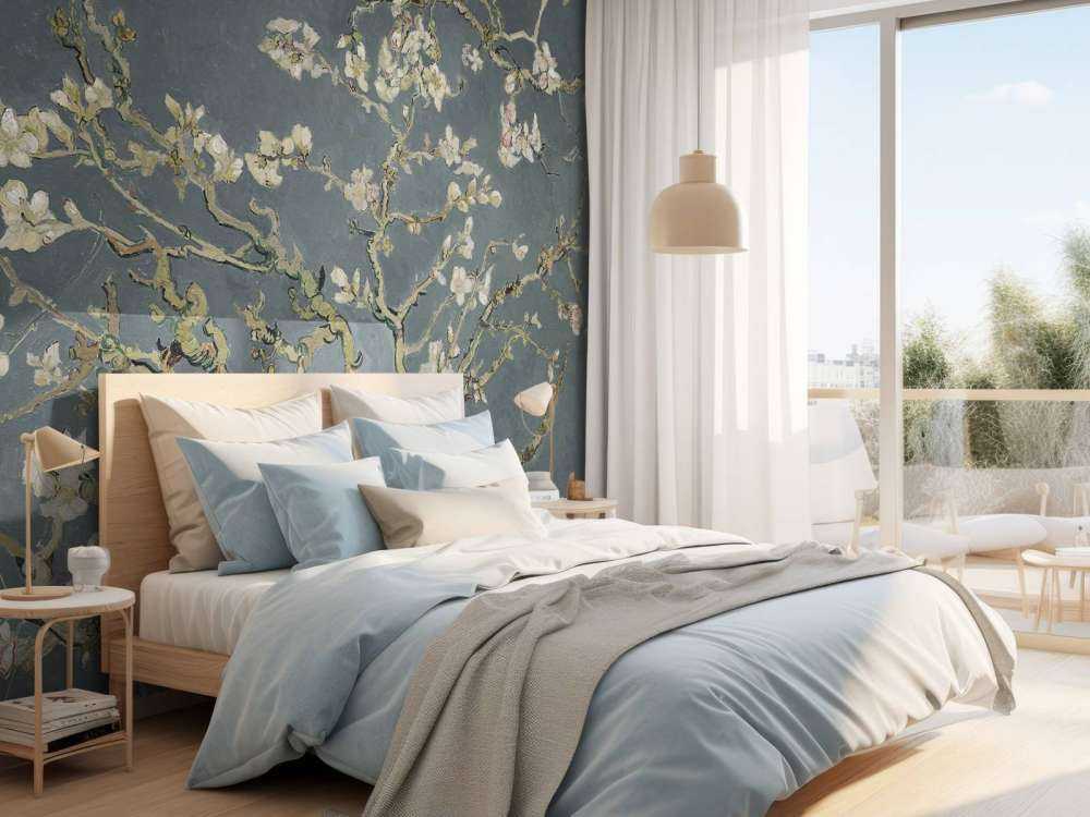 Blühende Mandel blüte