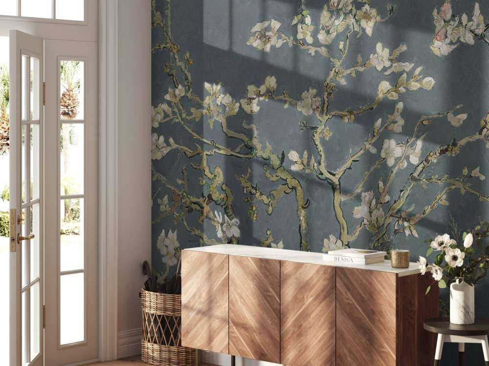 Blühende Mandel blüte