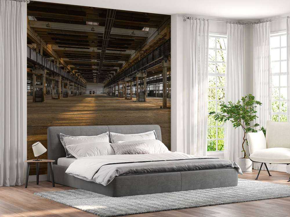 Alte verlassene Garage