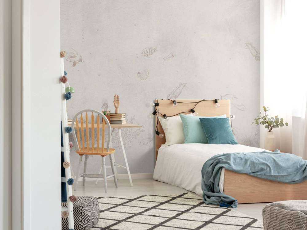 Tintenfische Meer taupe