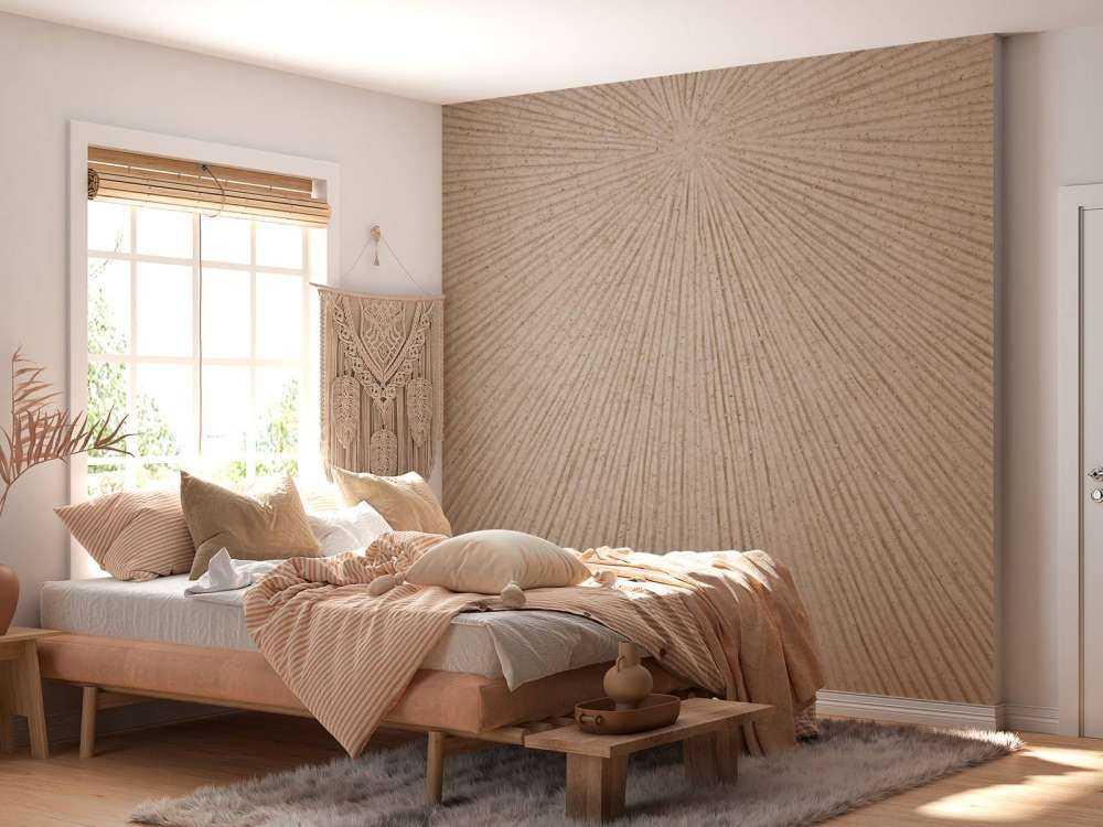Struktur mit Linien in beige-braun