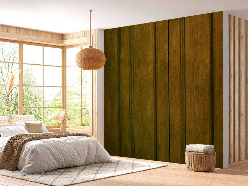 Ockergelbes Holz