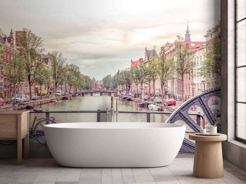 Bewölkt Amsterdam