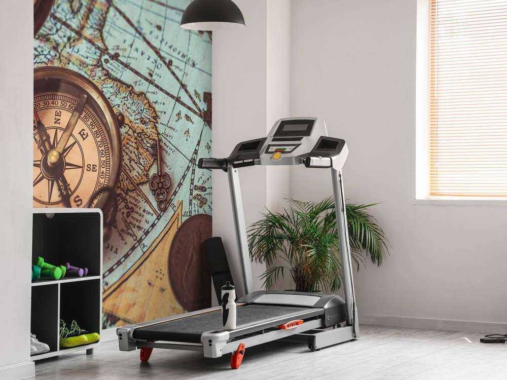 Weltkarte mit Kompass