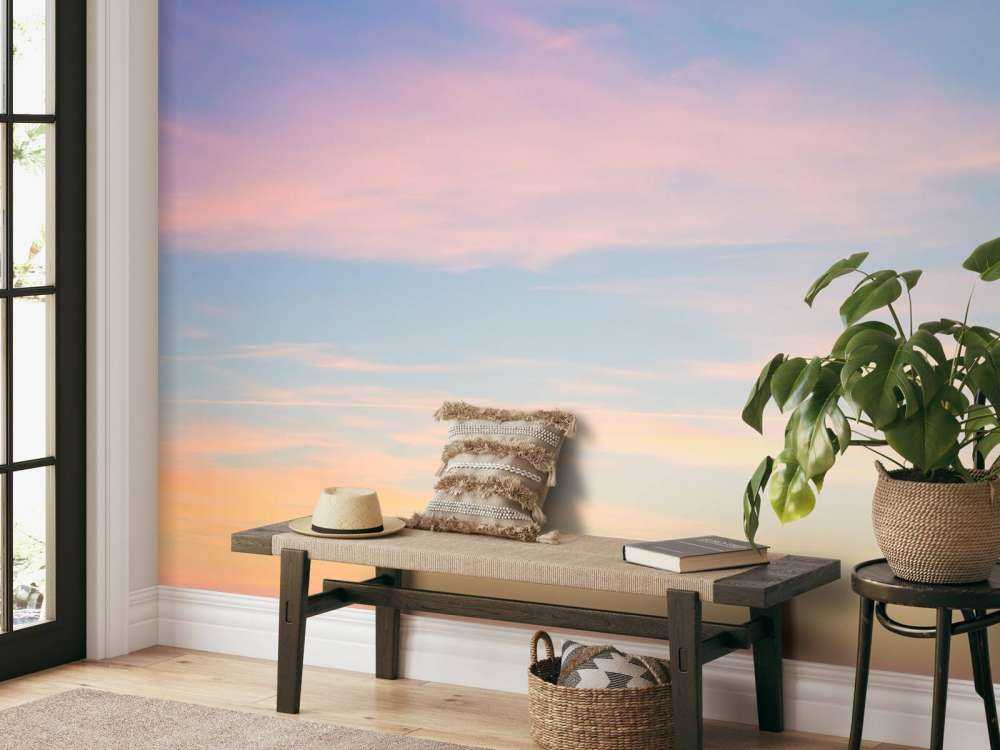 Himmel mit weichen Farben