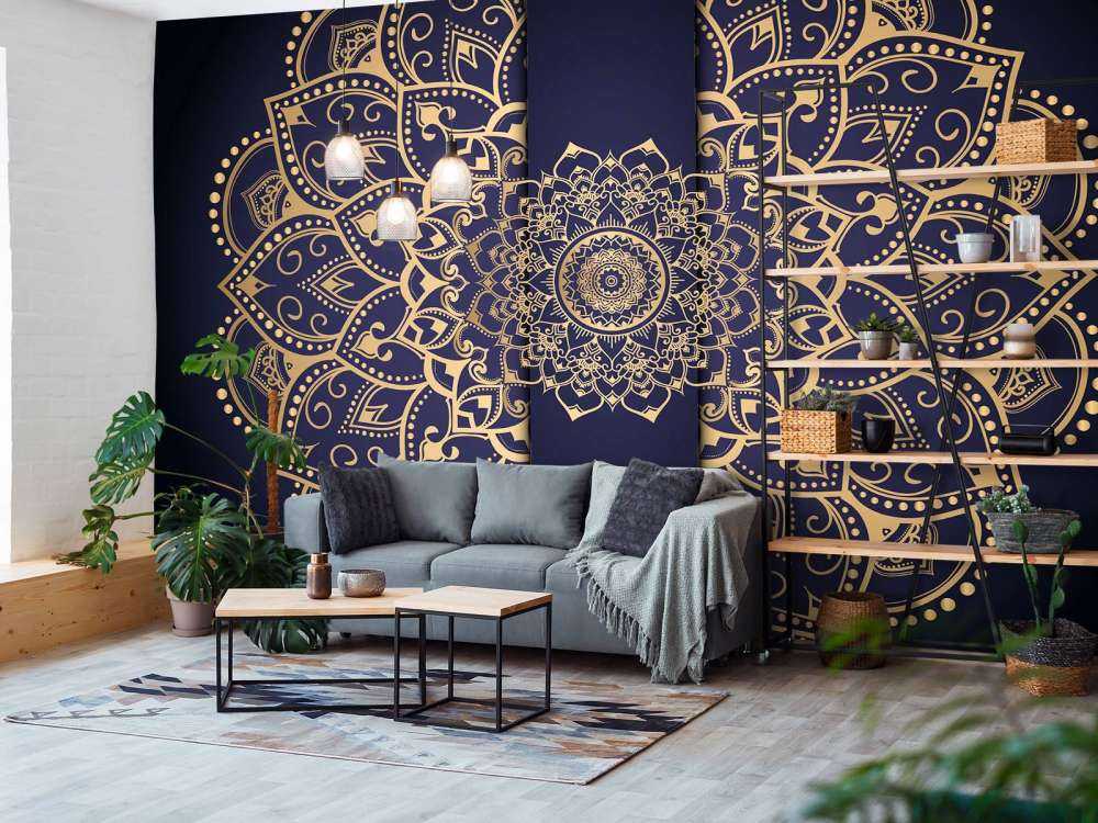 Verziertes Mandala