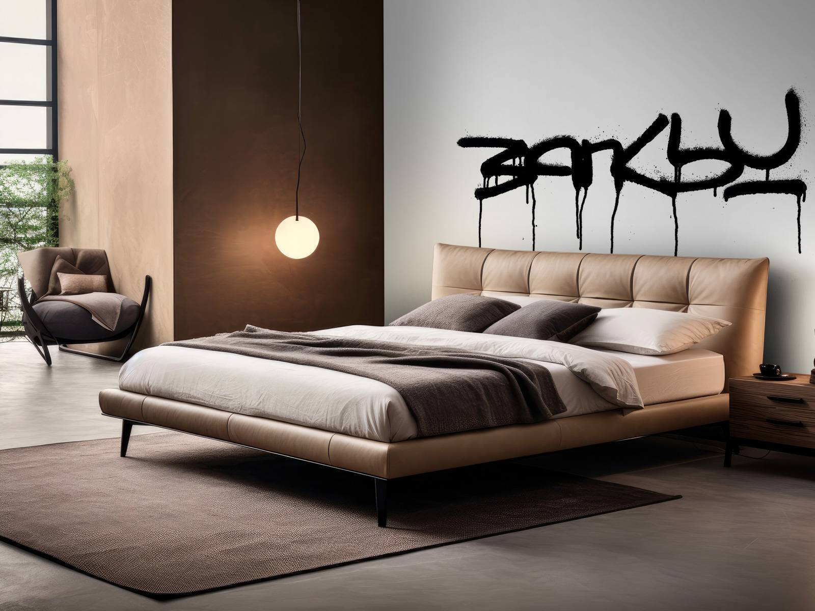 Banksy - Tag, white