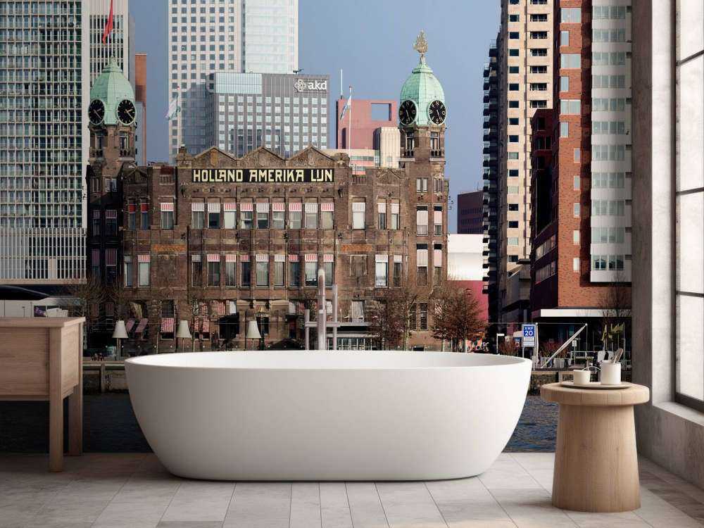 Hotel New York Rotterdam in Farbe 