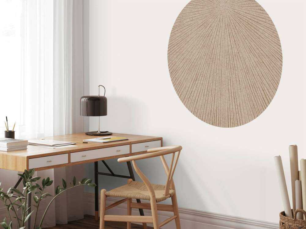 Struktur mit Linien in beige-braun