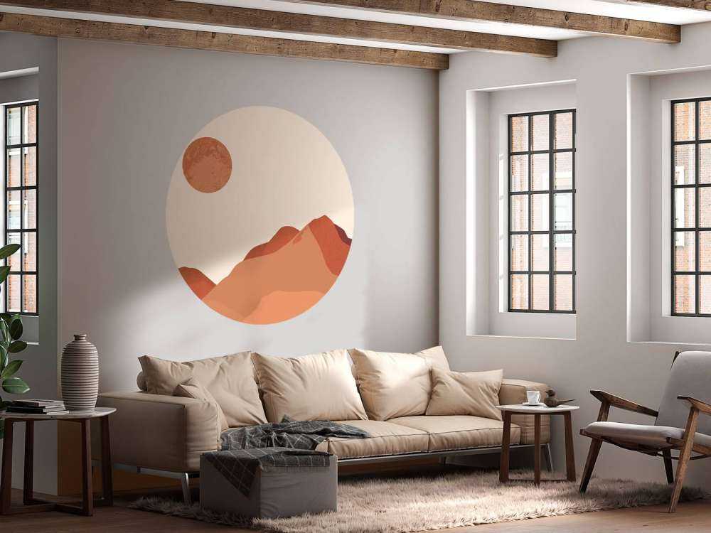 Minimalistische Landschaft