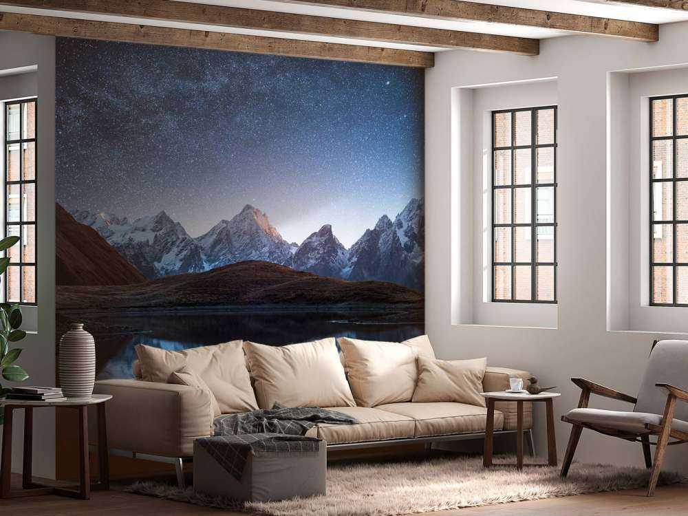 Berge bei Nacht