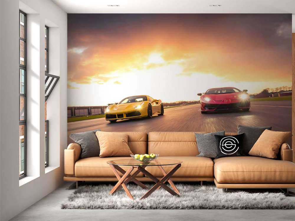 Ferrari gegen Lamborghini