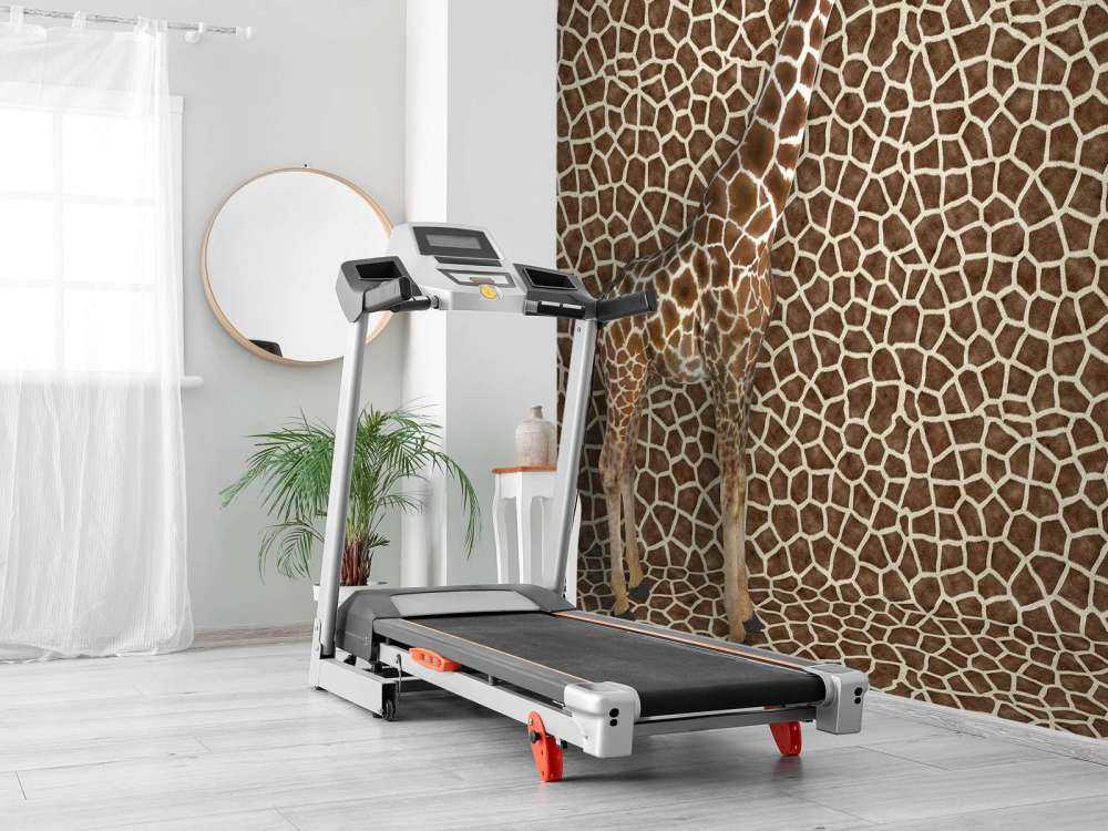 Getarnte Giraffe