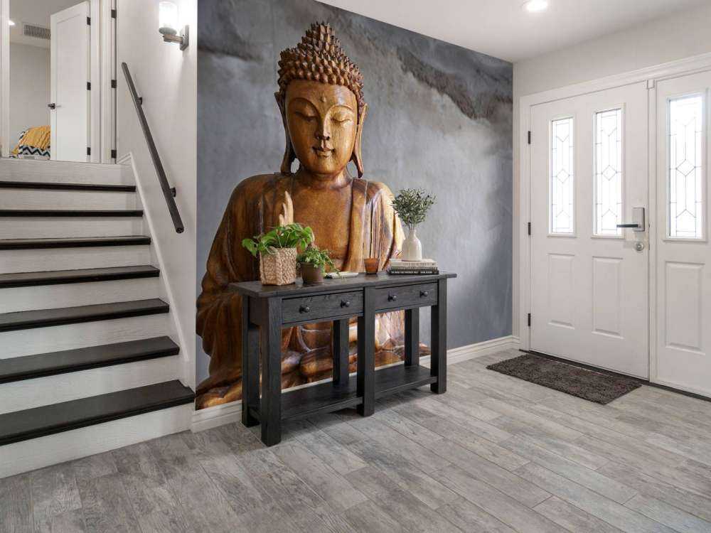 Buddha aus Holz