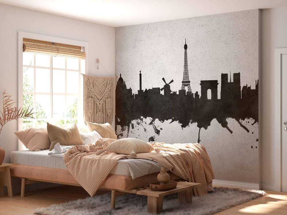 Aquarell-Skyline, Paris