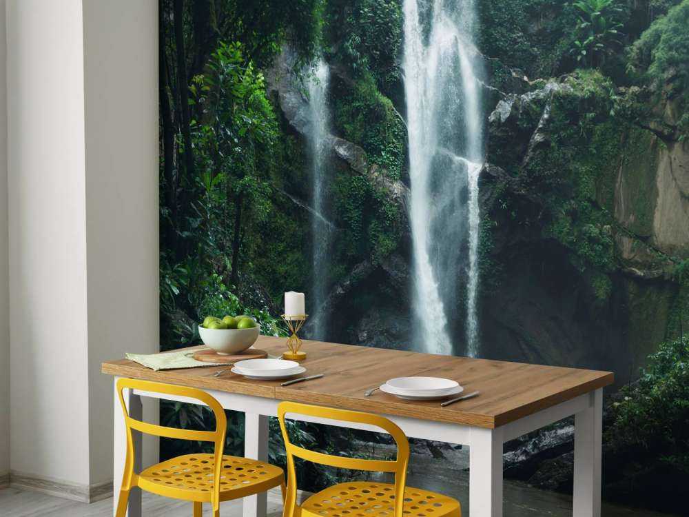 Wasserfall in der Natur