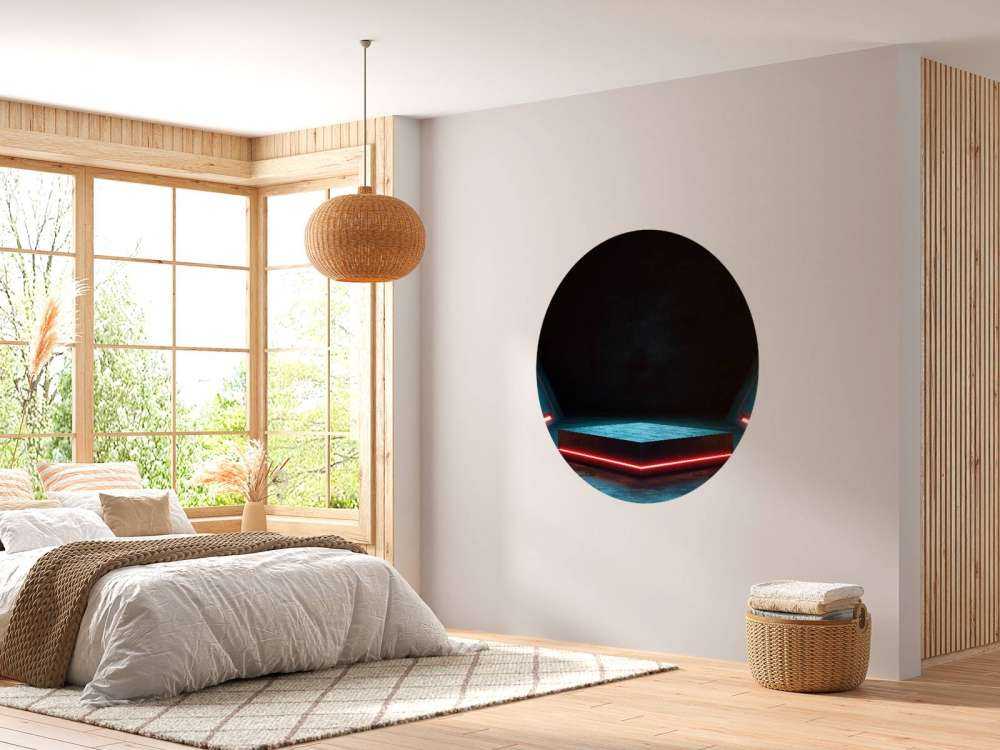 Mysteriöser 3D-Raum